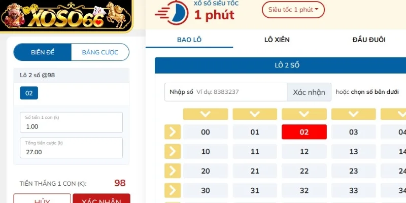Mẹo chơi xổ số siêu tốc duy trì phương pháp đã chọn
